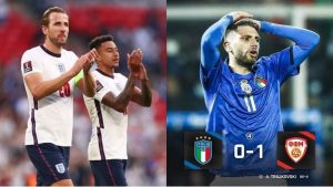 Pemain Inggris Senang Lihat Italia Gagal ke Piala Dunia 2022 ?