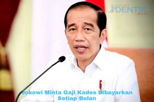 Presiden Jokowi Perintahkan Gaji Kades Dibayarkan Setiap Bulan, ini Besarannya