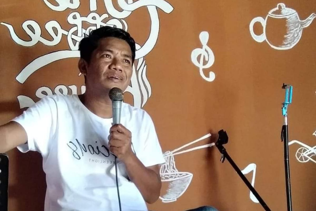 Alvi Basri, Ketua Komunitas Seniman Momangu kabupaten Bolmut