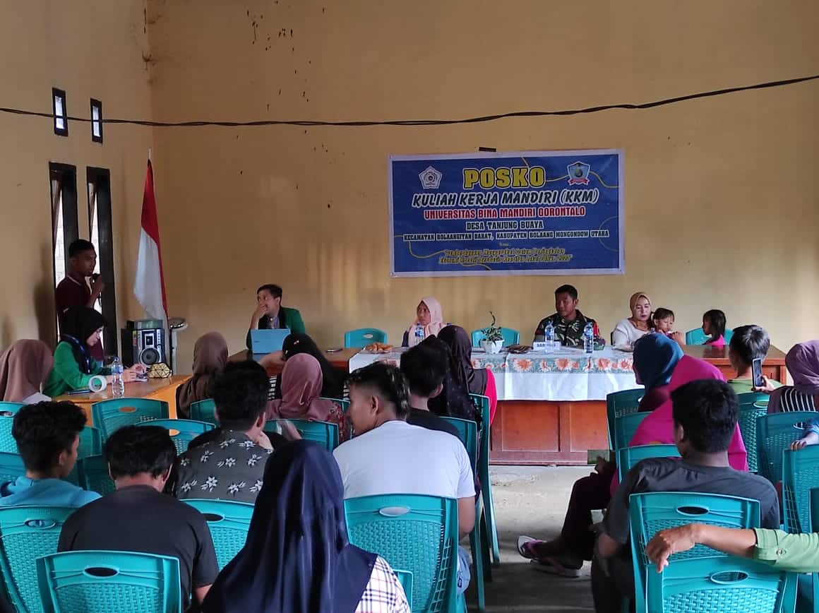 Rapat Mahasiswa UBM Bersama Masyarakat Tanjung Buaya, Membahas Terkait Program Edukasi