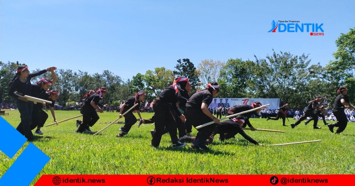 Teatrikal Kolosal Kemerdekaan, Meriahkan HUT RI ke-77 di Kabupaten Bolmut