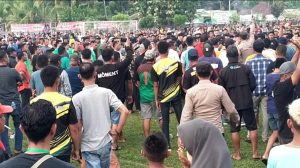 Ricuh di Pinogaluman Cup, Polisi Buang Tembakan