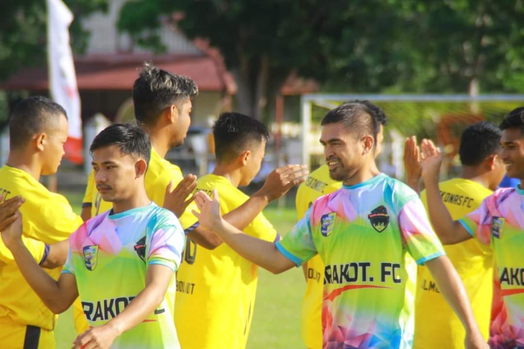 Brakot FC Saat Berhadapan Dengan Persitura di Turnamen KNPI Cup Bolmut
