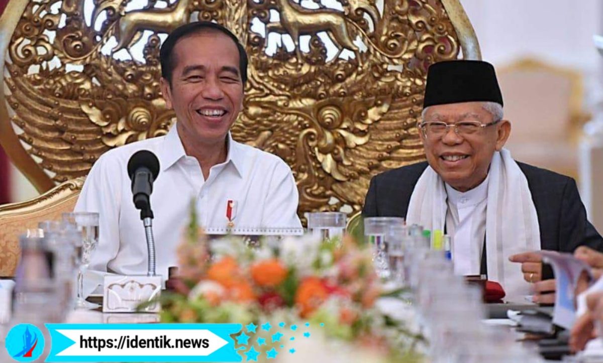 Presiden Jokowi dan Wapres Ma'aruf Amin