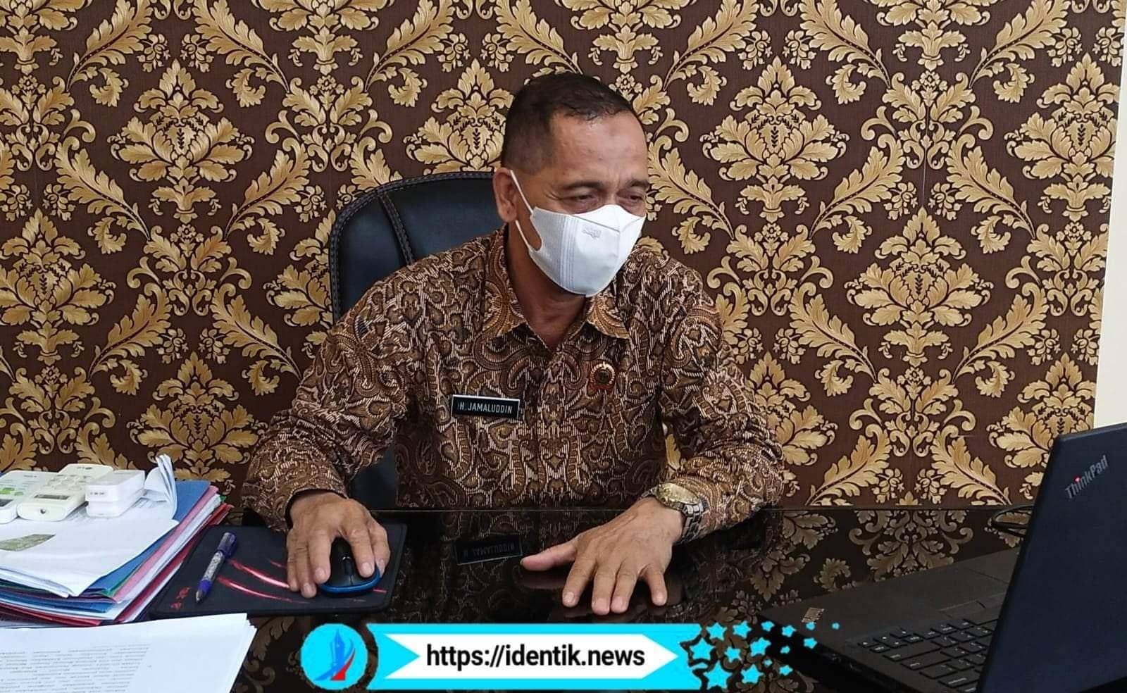 Kepala Kantor BPN Bolmut, Jamaluddin Memastikan Kelanjutan Penyaluran Sertipikat Lahan ke Warga Goyo