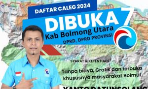 Partai Gelora Kabupaten Bolmut Buka Peluang Bagi Caleg di Pemilu 2024, ini Persyaratannya