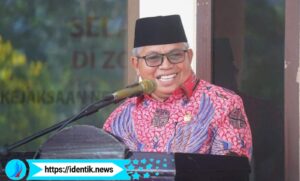 Petinggi Partai atau Ketua DPC PDIP Kabupaten Bolmut, Amin Lasena 