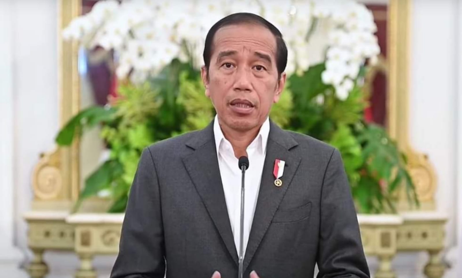 Presiden Jokowi Saat Konferensi Pers Terkait Piala Dunia U-20, tidak ada hubungannya dengan politik