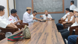 Ketua DPW Perindo Gorontalo saat Rakor bersama pengurus DPD se-Provinsi Gorontalo