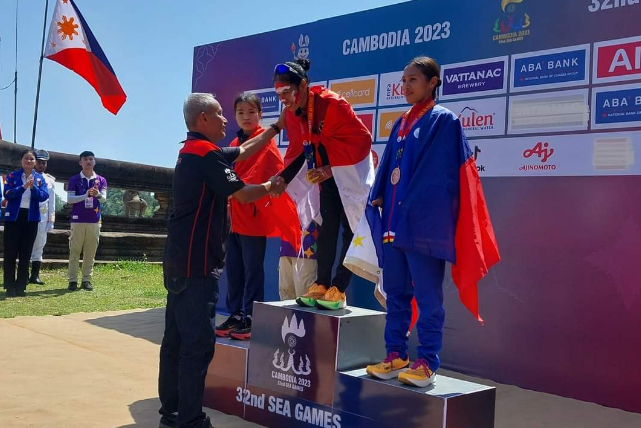 Odekta Elvina Naibaho Raih Medali Emas di SEA Games Kamboja