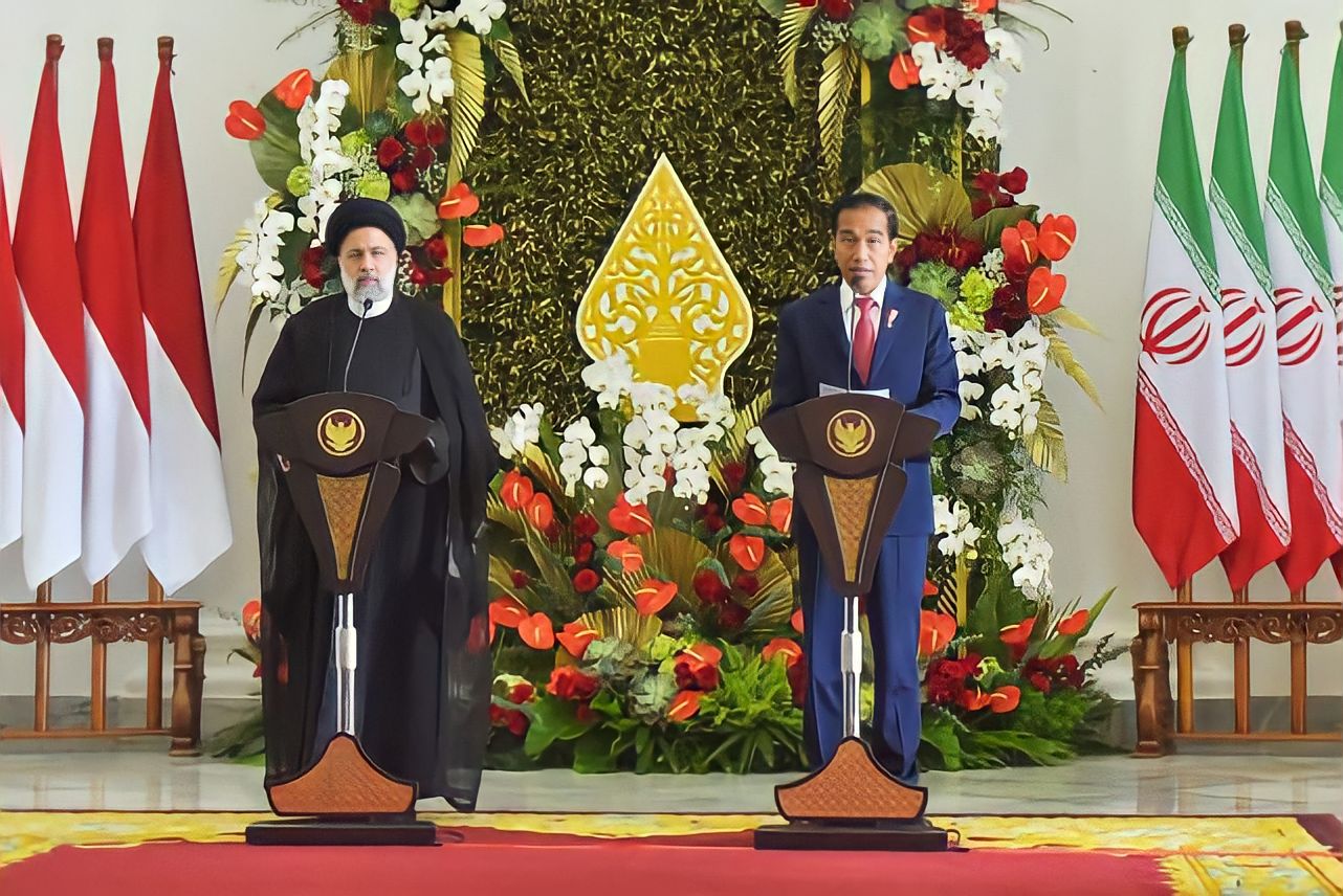 Pertemuan Presiden Jokowi dan Presiden Iran