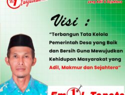 Komitmen Lanjutkan Pengabdian untuk Masyarakat Tuntung, Emil Tonote Siap Menang 2 Periode