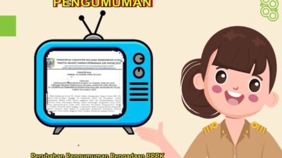 Pengumuman Perubahan Jadwal Seleksi CASN di Bolmut Tahun 2023 oleh Panselda