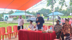 Anggota DPD RI Djafar Alkatiri saat Kunjungan Dapil di Kabupaten Bolmut, Sulut