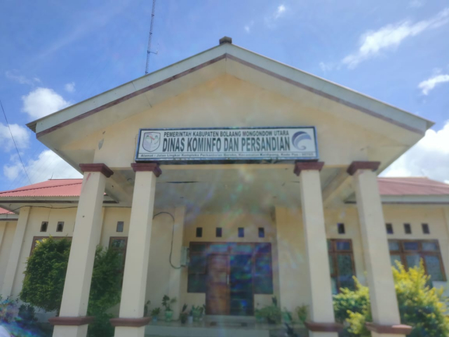 Kantor Dinas Kominfo dan Persandian Kabupaten Bolmut