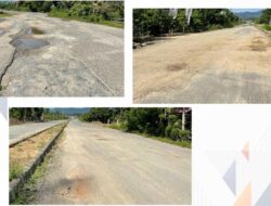 Sejumlah Infrastruktur Jalan di Bolmut Rusak Berat