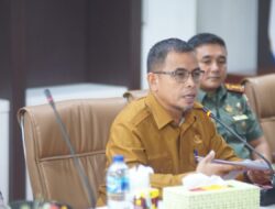 Rakor Forkopimda Bolmut, Sirajudin Sampaikan 3 Poin Penting Suksesnya Pemilu