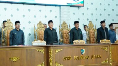 Paripurna DPRD Bolmut Penyampaian Propemperda Tahun 2024