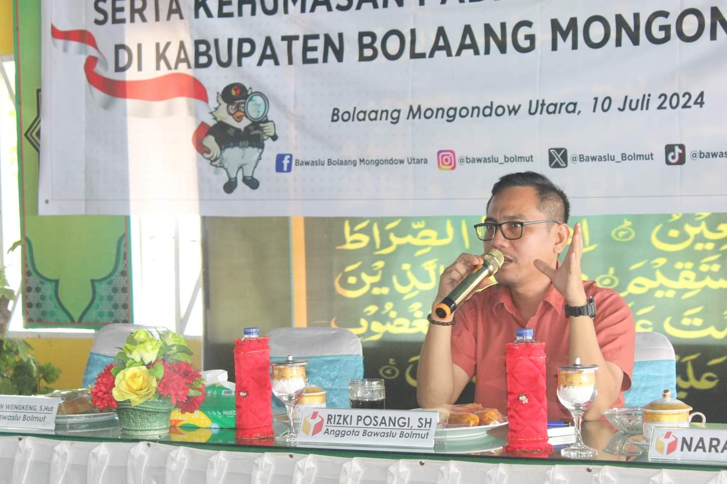 Ketua Bawalu Bolmut Rizki Posangi Mengingatkan Netralitas ASN hingga Kepala Desa dan Jajarannya di Pilkada Bolmut 2024