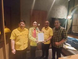 Asripan Nani Resmi Diusung Golkar di Pilkada Bolmut 2024