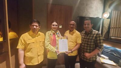 Asripan Nani Resmi Diusung Golkar di Pilkada Bolmut 2024