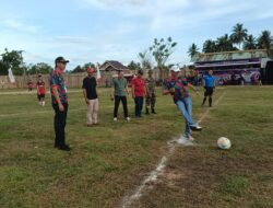 Tournament Sangadi Cup Biniha Resmi dibuka oleh bupati bolsel