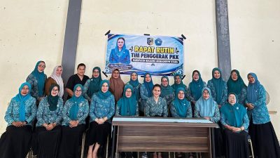 Pimpin Rapat Rutin, Moy Olivia Pontoh-Mamonto Tekankan Soliditas TP-PKK Bolmut
