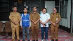 Aditya Pontoh Terima Kunjungan PLN ULP Bolmut, Bahas Pelayanan Ekstra Kampung Nelayan