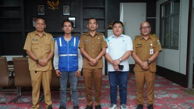 Plt Bupati Bolmut Mohammad Aditya Pontoh menerima kunjungan kerja ULP PLN Bolmut, bahas dukungan pelayanan kampung nelayan merah putih